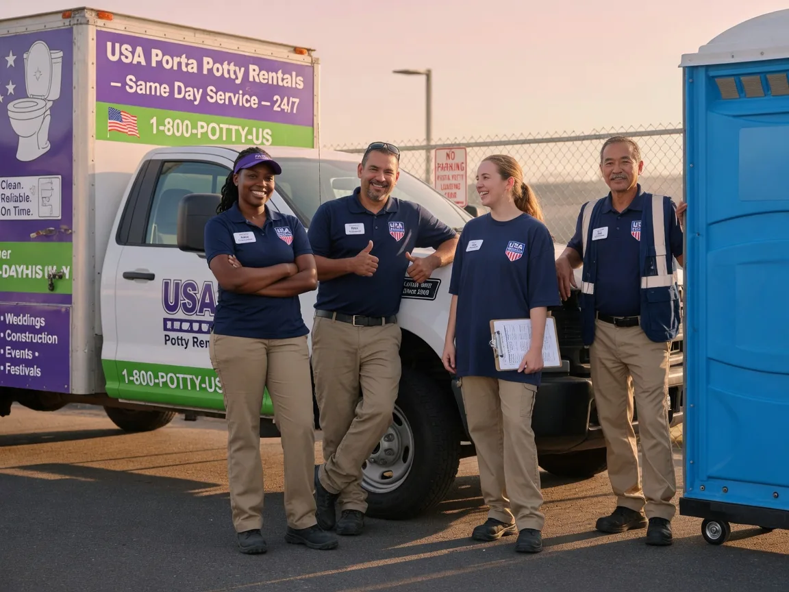Porta Potty Rental company in Mikado, MI